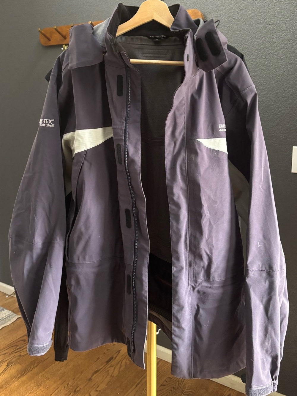 Kathmandu Purple and White GORE-TEX Ski Jacket